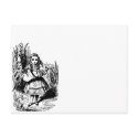 Customisable Alice & Piglet in Wonderland postcards