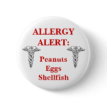 Customisable allergy button