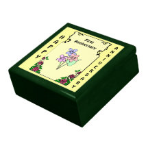 Customisable Anniversary gift box, Pastel bunch