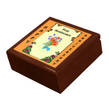 Customisable Anniversary gift box, posey