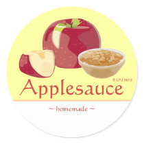 Customisable Applesauce Stickers