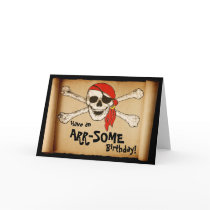 Customisable ARR-SOME Pirate Skull