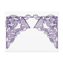 Customisable Art Nouveau Ladies postcards