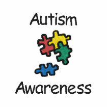 Customisable Autism Awareness Embroidered Tees