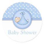 Customisable Baby Shower stickers