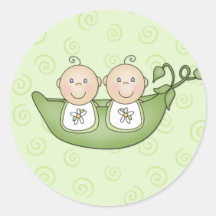 Customisable Baby Shower stickers