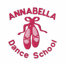 Customisable Ballet school Embroidered T-shirts
