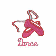 Customisable Ballet Slippers Dance Tees