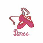 Customisable Ballet Slippers Dance Tees embroidered shirts