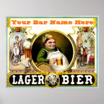Customisable Bar Poster