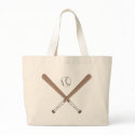 Customisable Baseball Bat and Ball Totes bags