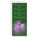 Customisable beautiful bee floral bookmark