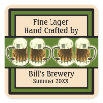 Customisable Beer Labels Stickers