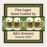 Customisable Beer Labels Stickers