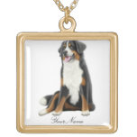 Customisable Bernese Mountain Dog Necklace