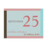 Customisable Birthday Invitation I