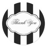 Customisable Black & White Sticker Label
