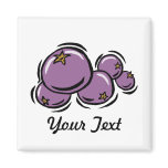Customisable Blueberry Magnet (LIGHT)