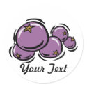 Customisable Blueberry Sticker (LIGHT)