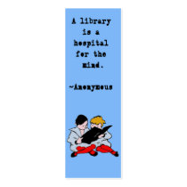 Customisable Bookmarks Business Cards