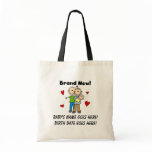 Customisable Brand New Baby Tote Bag