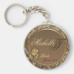 Customisable Brides Keepsake Keychain
