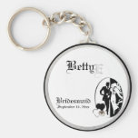 Customisable Bridesmaids Keepsake Keychain