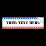 Customisable BumperSticker