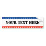 Customisable BumperSticker