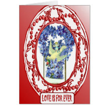Customisable card Token of love