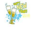 Customisable Champagne New Years T Shirts