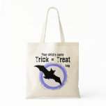 Customisable Child's Trick or Treat Bat Bag