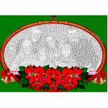 Customisable Christmas Frame Ornament photo sculptures