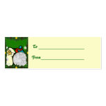 Customisable Christmas Gift Tag business cards