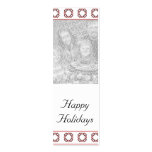 Customisable Christmas/Hanukkah Photo Bookmark business cards