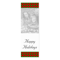 Customisable Christmas/Hanukkah Photo Bookmark