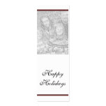 Customisable Christmas/Hanukkah Photo Bookmark business cards