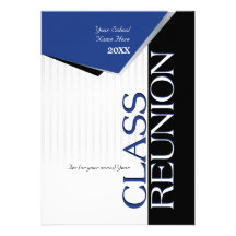 Customisable Class Reunion Invitation