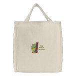 Customisable Clinging Tree Frog embroidered bags
