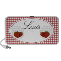 Customisable Cute Strawberry Mini Speaker