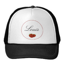 Customisable Cute Strawberry Trucker Hats