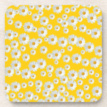 Customisable Daisies Coaster