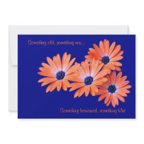 Customisable Daisy Wedding Invitation