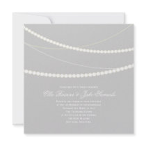 Customisable Elegant Light Strings Wedding Invite