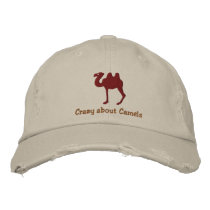 Customisable Embroidered Bactrian Camel Hat