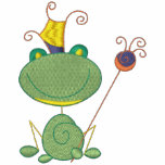 Customisable Embroidered Royal Frog Tees