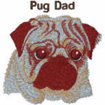 Customisable Emrboidered Pug Tees