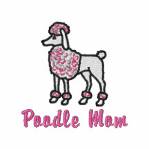 Customisable Emroidered Poodle Tees