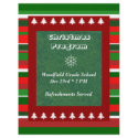Customisable Event: Christmas Program flyers