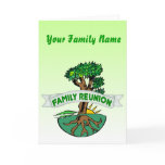 Customisable Family Reunion Card